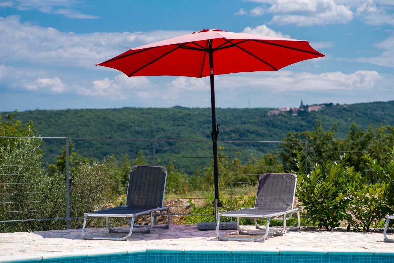 Holiday House Rosalia With Seaview And Swimming Pool Suzan Екстер'єр фото